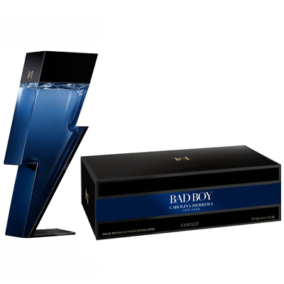 #ad Bad Boy Cobalt by Carolina Herrera 5.1 oz EDP Perfume for Men New In Box $119.05