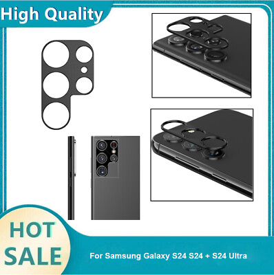 #ad Metal Camera Lens Protector For Samsung Galaxy S24 S24 S24 Ultra Lens Cover SE $5.98
