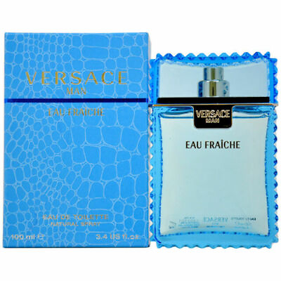 Eau Fraiche By Versace 3.4 oz 100 ml Eau de Toilette Brand New Sealed In Box $34.99