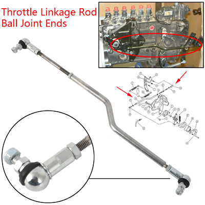 #ad For Dodge Cummins P7100 Automotive Pump Throttle Linkage Rod Ball Joint Ends Kit $40.99