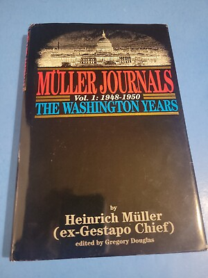 #ad Muller Journals Vol. 1 By Heinrich Muller 1st Ed. DJ $25.00