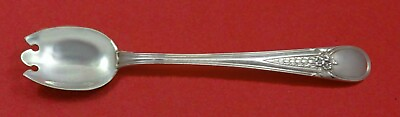 #ad Flowered Antique by Blackinton Sterling Silver Ice Cream Dessert Fork Custom 6quot; $59.00