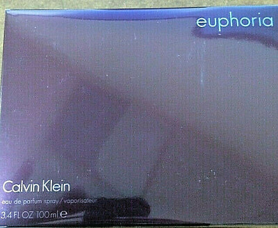 #ad EUPHORIA by Calvin Klein 3.4oz 100ml eau de parfum spray Women#x27;s Perfume NEW NIB $49.00
