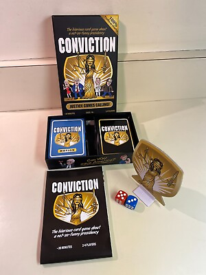 #ad Conviction The Card Game Donald Trump vs Attorney General amp; Indictments 2017 $24.95
