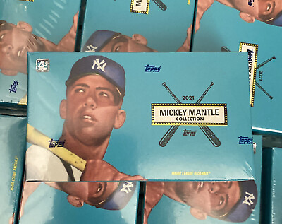 #ad 2021 Topps X Mickey Mantle Collection FACTORY SEALED BOX CUT AUTO? SP? $24.99