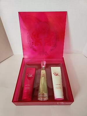 #ad Pink By Victoria’s Secret Eau De Parfum Perfume Lotion Body Wash Gift Set Box $548.00