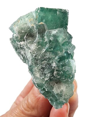 #ad Fluorite Green Crystal Natural Specimen Madagascar 58.5 grams $6.99