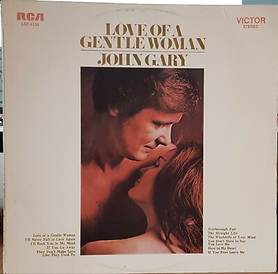 #ad John Gary Love Of A Gentle Woman 1969 LP record excellent AU $22.00