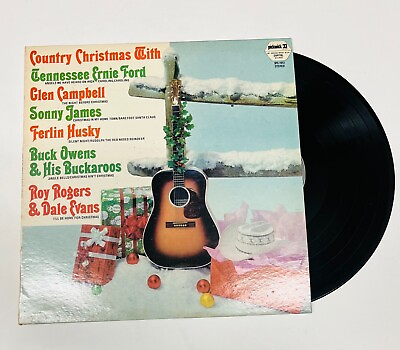 #ad 33 RPM LP Record Country Christmas Various Artists Pickwick 33 SPC 1012 VG $3.19