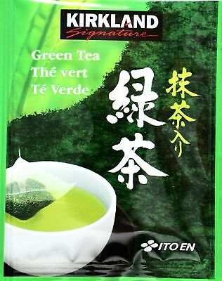 #ad Kirkland Signature Ito En Japanese Green Tea Matcha amp; Sencha 25 Individual Bags $8.99