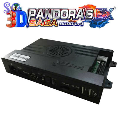 #ad Wifi Pandora Box 3D Saga EX 8000 in 1 Game Board Download More Arcade game HDMI $81.88