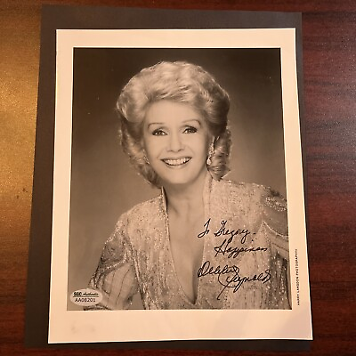 #ad Debbie Reynolds Autograph Signed Photograph w Authentication Sticker $39.99
