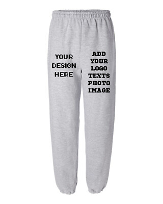 #ad Ink Stitch Design Your Own Custom Printed Men Heavy Blend Sweatpants $29.99