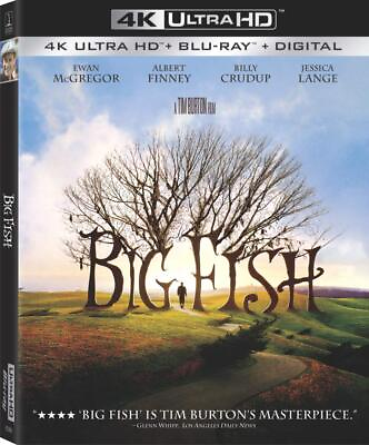 #ad New Big Fish 4K Blu ray Digital $30.99