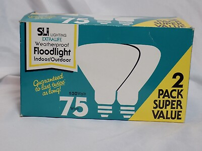 #ad Box of 11 New Indoor Outdoor 75w Flood Light Bulbs BR38 75BR38 FL @TD $44.96