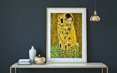 #ad Gustav Klimt The Kiss Print Vintage Home Decor Old Masters Size A3 11.7x16.5quot; GBP 29.67