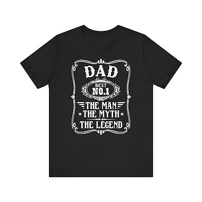 #ad Bella Canvas 3001 Dad Shirt Funny The Man The Myth The Legend Father#x27;s Day $22.83