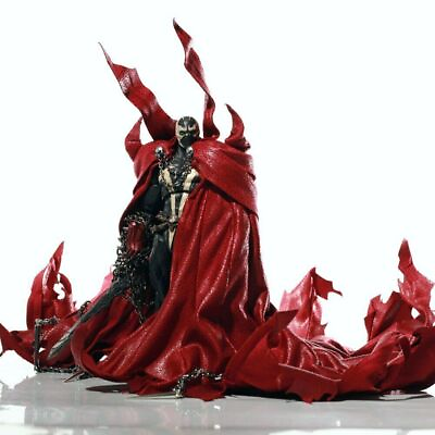 #ad 1 12 Custom Deluxe Red Wired Cape Set for 6#x27;#x27; Mcfarlane Spawn（No Figure） $15.99