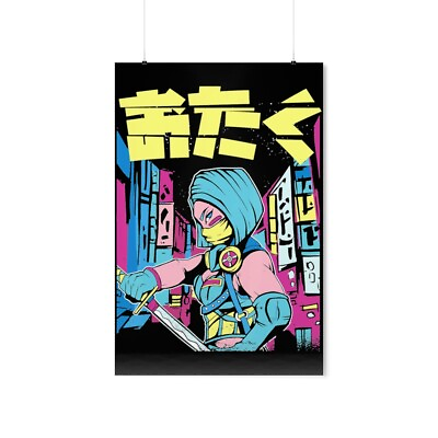 #ad Cool Kawaii Japan Kanji Ramen Anime Otaku Manga Hentai lovers Gift Matte Posters $28.74