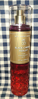 #ad BRAND NEW Black Cherry Merlot Fine Fragrance Mist 8 oz Bath amp; Body Works $20.90