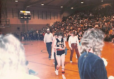#ad Vtg Color Photo Regional 1985 EOSC P.E. amp; Imbler Basketball Game #21 $3.50