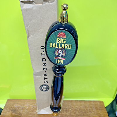 #ad Red Hook PUB Style BEER Tap Handle 15” TALL Wood Big Ballard Seattle Brewery NEW $24.99