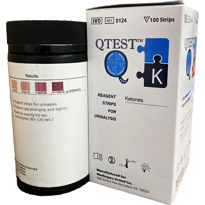 #ad PROFESSIONAL USE Ketone test strips urine ketosis atkin ketogenisis keto stick $10.99