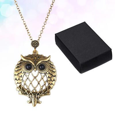 #ad Valentine Nacklace Jewelry Gift Hollow Out Necklace Owl Jewelry $8.83
