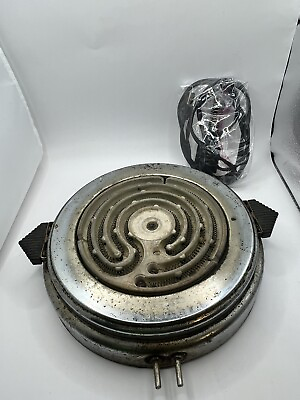#ad Antique Electric Hot Plate BERSTED Model No. 11 Vintage 1930s Works $33.50