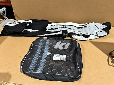 #ad K1 Race Gear Victory Auto Racing Suit Jacket Pants SFI 3.2a 1 Blk Wht Gry XL $99.99
