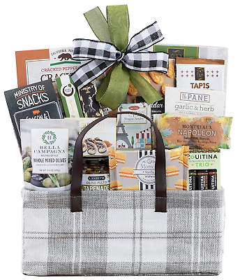 Wine Country Gift Baskets The Connoisseur Gourmet Gift Basket $34.00