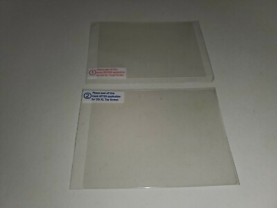 #ad 2 NEW SCREEN PROTECTOR SHIELD GUARD SET FOR THE NINTENDO DSI XL CONSOLE #K13 $8.95