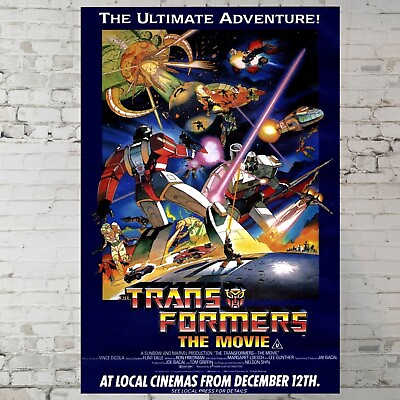 #ad The Transformers The Movie poster Transformers poster 11x17quot; Gift Poster $14.90