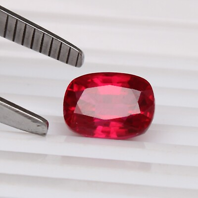 #ad Natural Ruby Red 6.30 Ct. Cushion Mozambique Sparkling Loose Gemstone For Ring $33.59