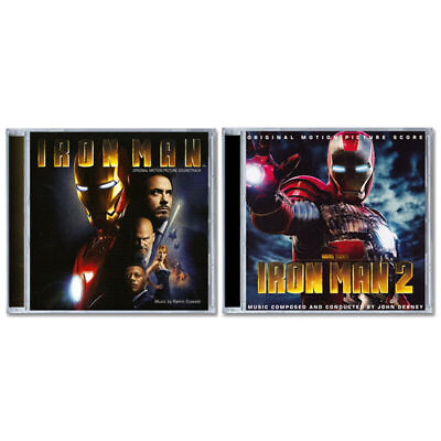 #ad Iron Man Soundtrack CD Ramin Djawadi Iron Man OST And John Debney Iron Man 2 OST $19.99