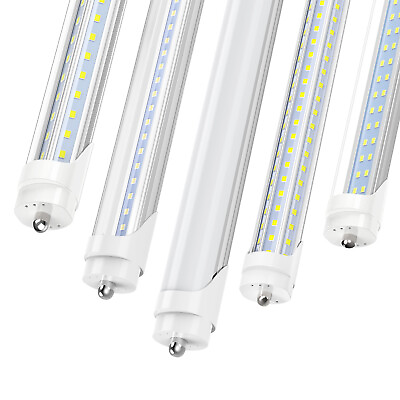 #ad T8 8FT LED Shop Light Bulbs 45W 72W FA8 Single Pin 120W 8 Foot LED Tube Lights $62.69