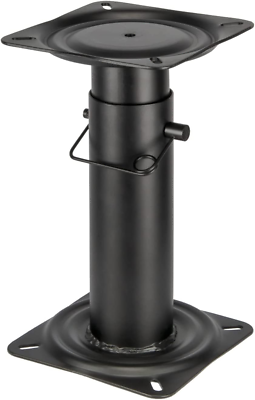 #ad Adjustable Pedestal Height Adjustable 11 ½ 17 ½ Inches Black Powder CoatedFor $49.99