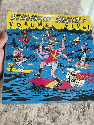 #ad Strummin#x27; Mental Vol 5 Vinyl Record LP SEALED FREE SHIPPING $49.99