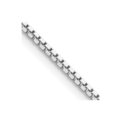 #ad #ad Sterling Silver Rhodium plated 1.5mm Box Chain Necklace $55.28
