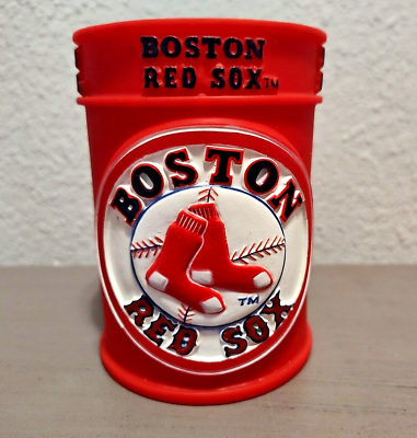 #ad Boston Red Sox Can Cooler Beer Cozy Rigid Hunter Mfg 2004 Red Fast Shipping USA $11.05