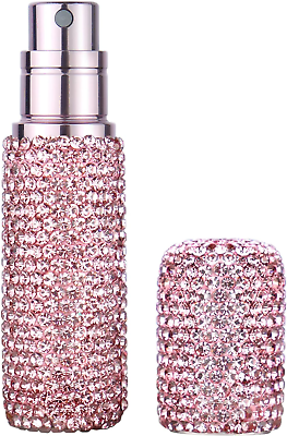 #ad #ad Mini Refillable Perfume Atomizer Travel Perfume Bottle Bling Glitter Spray Bot $27.49
