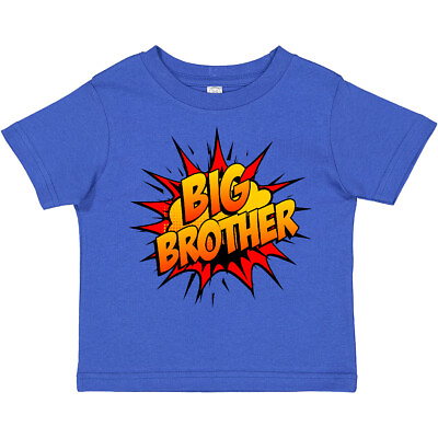 #ad Inktastic Big Brother Super Hero Toddler T Shirt Superhero Comic Book Gift Child $16.99