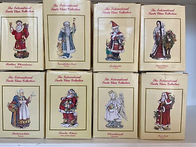 #ad The International Santa Collection Set of 8  $80.00