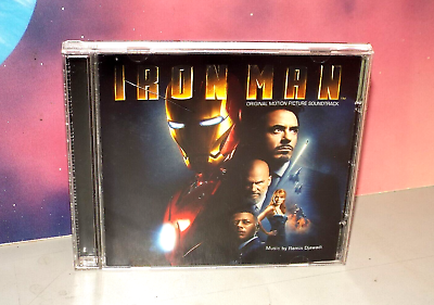 #ad Iron Man Original Motion Picture Soundtrack CD 2008 Ramin Djawadi Rare $31.99