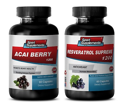 #ad metabolism weight loss ACAI BERRY – RESVERATROL COMBO 2B resveratrol anti ag $37.43