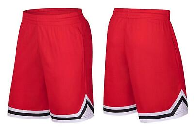 #ad Mens Shorts Basketball Pocket Sport Shorts Gym Dry Quickly Pants Athletic Shorts $14.99