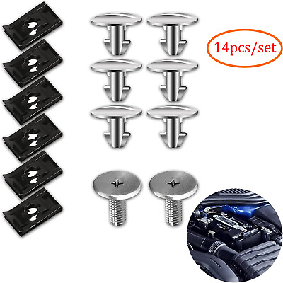 #ad Lower Engine Cover Pin Screws Bolts Set For Honda Accord Civic CRV 90674 TY2 A01 $7.99