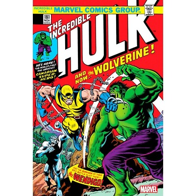 #ad Incredible Hulk #181 Facsimile Edition $3.99