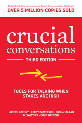 #ad Crucial Conversations Third Edition Paperback By Grenny Joseph VERY GOOD $13.94