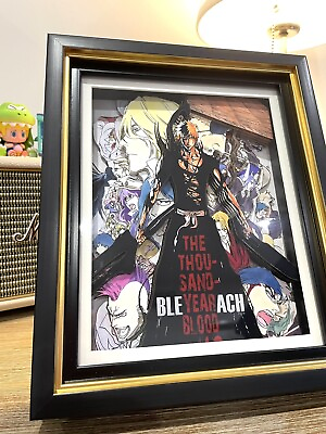 #ad Bleach Ichigo Kurosaki Anime 3D Art Picture Frame Bedside Home Decoration AU $74.95